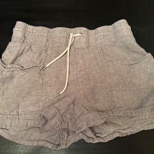 Athleta Cabo Linen 4” Short(Grey)